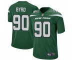 New York Jets #90 Dennis Byrd Game Green Team Color Football Jersey