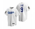 Los Angeles Dodgers Gavin Lux White 2020 World Series Replica Jersey