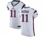 New England Patriots #11 Drew Bledsoe White Vapor Untouchable Elite Player Football Jersey