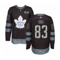 Toronto Maple Leafs #83 Cody Ceci Authentic Black 1917-2017 100th Anniversary Hockey Jersey