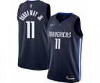 Dallas Mavericks #11 Tim Hardaway Jr. Authentic Navy Finished Basketball Jersey - Statement Edition