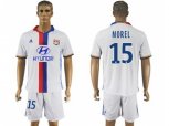 Lyon #15 Morel Home Soccer Club Jersey