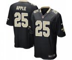 New Orleans Saints #25 Eli Apple Game Black Team Color Football Jersey