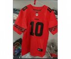 San Francisco 49ers #10 Jimmy Garoppolo red black Jersey