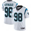 Carolina Panthers #98 Star Lotulelei White Vapor Untouchable Limited Player NFL Jersey