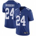 New York Giants #24 James Bradberry Royal Blue Team Color Stitched NFL Vapor Untouchable Limited Jersey