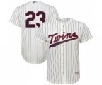 Minnesota Twins #23 Nelson Cruz Replica Cream Alternate Cool Base Baseball Jersey