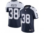 Dallas Cowboys #38 Jeff Heath Vapor Untouchable Limited Navy Blue Throwback Alternate NFL Jersey