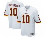 Washington Redskins #10 Paul Richardson Game White NFL Jersey