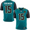 Jacksonville Jaguars #15 Allen Robinson Teal Green Team Color Vapor Untouchable Elite Player NFL Jersey
