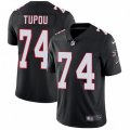 Atlanta Falcons #74 Tani Tupou Black Alternate Vapor Untouchable Limited Player NFL Jersey