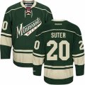 Minnesota Wild #20 Ryan Suter Premier Green Third NHL Jersey