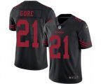 San Francisco 49ers #21 Frank Gore Limited Black Rush Vapor Untouchable NFL Jersey