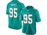 Miami Dolphins #95 William Hayes Limited Aqua Green Team Color NFL Jersey