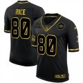 San Francisco 49ers #80 Jerry Rice Olive Gold Nike 2020 Salute To Service Limited Jersey
