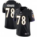 Baltimore Ravens #78 Austin Howard Black Alternate Vapor Untouchable Limited Player NFL Jersey