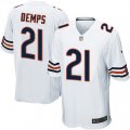 Chicago Bears #21 Quintin Demps Game White NFL Jersey