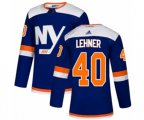 New York Islanders #40 Robin Lehner Authentic Blue Alternate NHL Jersey