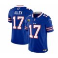 Buffalo Bills #17 Josh Allen Blue 2023 F.U.S.E. 4-Star C Vapor Untouchable Limited Football Stitched Jersey