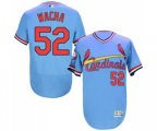 St. Louis Cardinals #52 Michael Wacha Light Blue Flexbase Authentic Collection Cooperstown Baseball Jersey