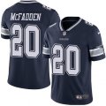 Dallas Cowboys #20 Darren McFadden Navy Blue Team Color Vapor Untouchable Limited Player NFL Jersey