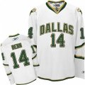 Dallas Stars #14 Jamie Benn Premier White Third NHL Jersey