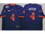 Clemson Tigers #4 Deshaun Watson Purple Player Fashion Stitched NCAA Jersey