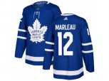 Toronto Maple Leafs #12 Patrick Marleau Blue Home Authentic Stitched NHL Jersey