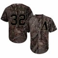 Arizona Diamondbacks #32 Clay Buchholz Authentic Camo Realtree Collection Flex Base MLB Jersey