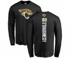 Jacksonville Jaguars #80 James O'Shaughnessy Black Backer Long Sleeve T-Shirt