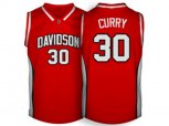 Men's Davidson Wildcat Stephen Curry #30 College Basketball Jerseys - Red
