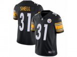 Pittsburgh Steelers #31 Donnie Shell Vapor Untouchable Limited Black Team Color NFL Jersey