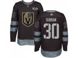 Vegas Golden Knights #30 Malcolm Subban Black 1917-2017 100th Anniversary Stitched NHL Jersey