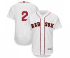 Boston Red Sox #2 Xander Bogaerts White 2019 Gold Program Flex Base Authentic Collection Baseball Jersey