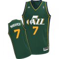 Utah Jazz #7 Pete Maravich Swingman Green Alternate NBA Jersey