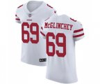 San Francisco 49ers #69 Mike McGlinchey White Vapor Untouchable Elite Player Football Jersey