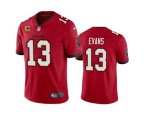 Tampa Bay Buccaneers 2022 #13 Mike Evans Red With 4-star C Patch Vapor Untouchable Limited Stitched NFL Jersey