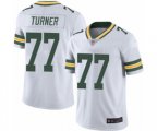 Green Bay Packers #77 Billy Turner White Vapor Untouchable Limited Player Football Jersey