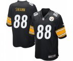 Pittsburgh Steelers #88 Lynn Swann Game Black Team Color Football Jersey