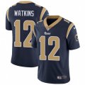 Los Angeles Rams #12 Sammy Watkins Navy Blue Team Color Vapor Untouchable Limited Player NFL Jersey
