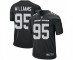 New York Jets #95 Quinnen Williams Game Navy Blue Alternate Football Jersey