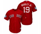 Boston Red Sox #19 Jackie Bradley Jr. Majestic Scarlet 2018 Spring Training Cool Base Jersey