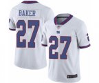 New York Giants #27 Deandre Baker Limited White Rush Vapor Untouchable Football Jersey