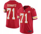 Kansas City Chiefs #71 Mitchell Schwartz Red Team Color Vapor Untouchable Limited Player Football Jersey