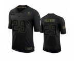 Cleveland Browns #29 Sheldrick Redwine Black 2020 Salute to Service Limited Jersey