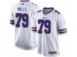 Buffalo Bills #79 Jordan Mills Game White NFL Jersey