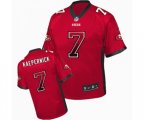 San Francisco 49ers #7 Colin Kaepernick Elite Red Drift Fashion Football Jersey