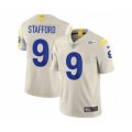 Los Angeles Rams #9 Matthew Stafford Bone Stitched Football Limited Jersey