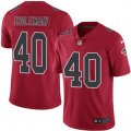 Atlanta Falcons #40 Derrick Coleman Limited Red Rush Vapor Untouchable NFL Jersey