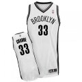 Brooklyn Nets #33 Allen Crabbe Authentic White Home NBA Jersey
